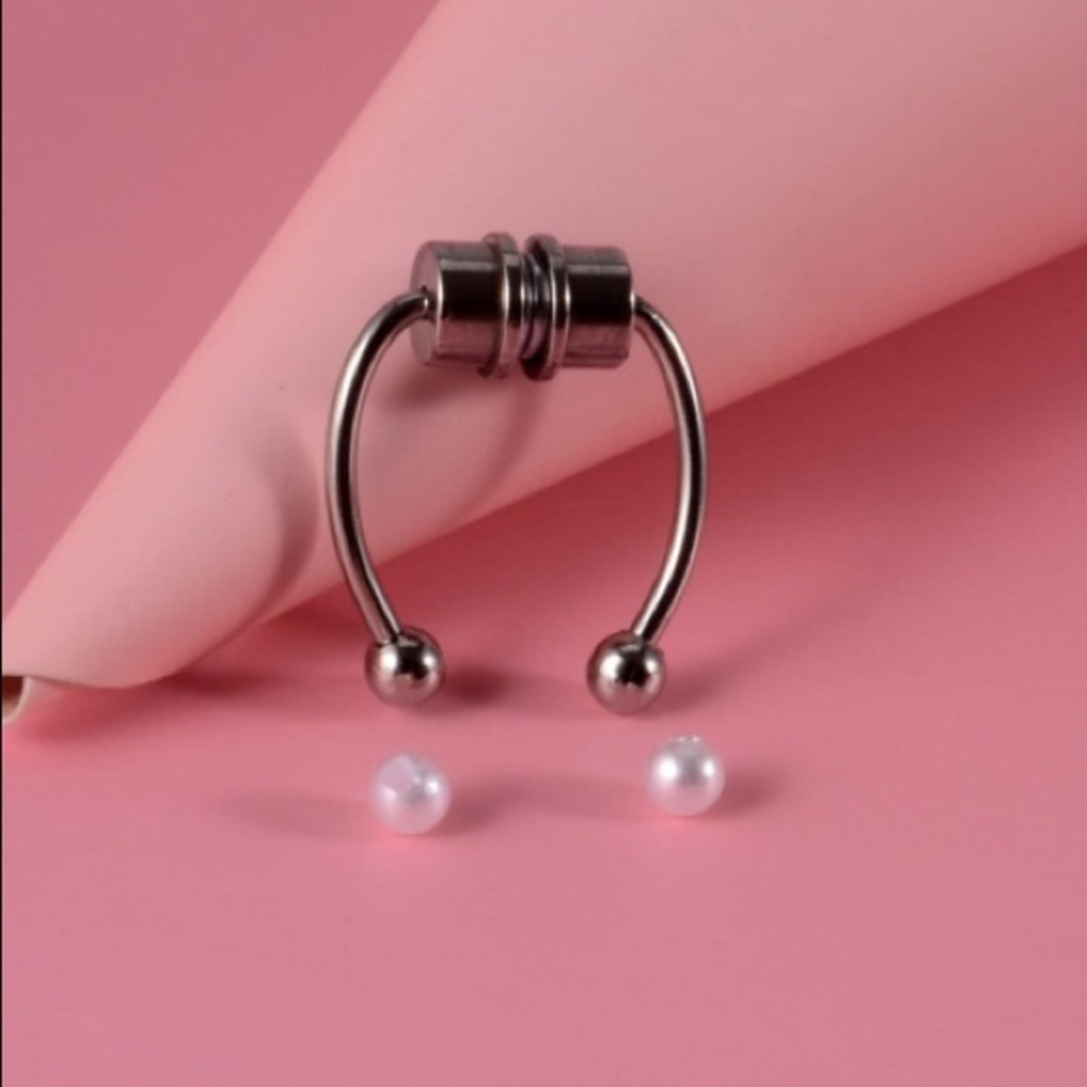 Stainless Steele Magnetic Nose Ring
